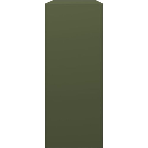  Stalak za drva za ogrjev zeleni 100x40x100 cm čelični Slike