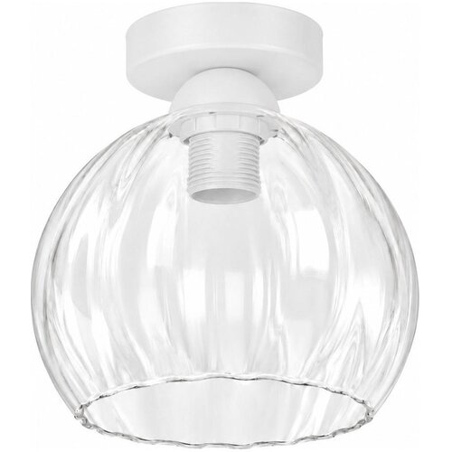 Brilagi LED stropno svetlo RETRO GLASS 1xE27/60W/230V prečnik 25 cm bela/prozirna Slike