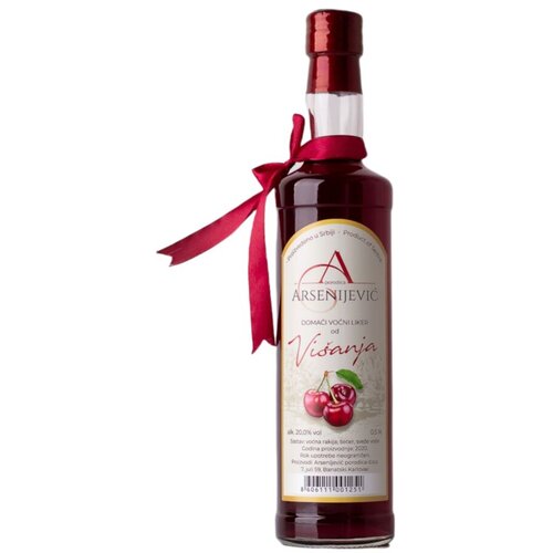 Arsenijević Liker od vi&scaron;anja 20% vol, 500ml Cene