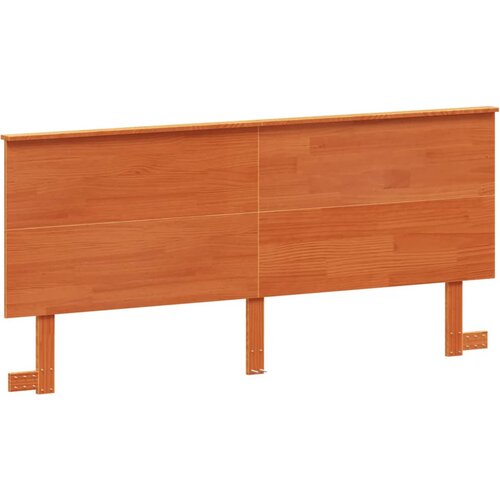 Maison Chic vzglavna omarica - nočna omarica - posteljna omarica vo&amp;scaron;čeno rjava 180 cm trdna borovina, (21712671) Slike