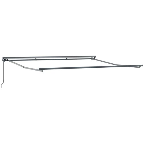  Okvir tende Žuta i bijela 350 x 250 cm Poliester s PU premazom Slike