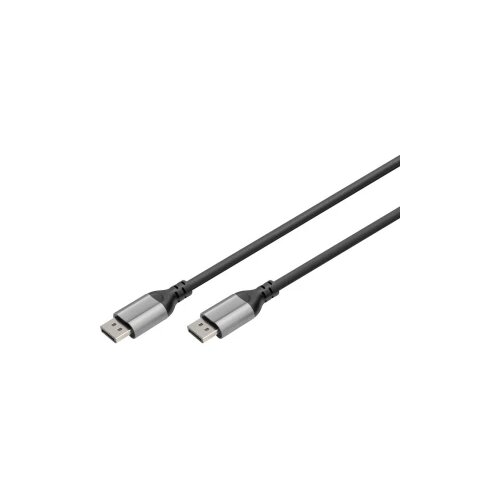 Digitus DB-340105-010-S DisplayPort adapter [1x mo&scaron;ki konektor DisplayPort - 1x mo&scaron;ki konektor DisplayPort] črna za&scaron;čiten\, okrogel 1 m, (20641512) Cene