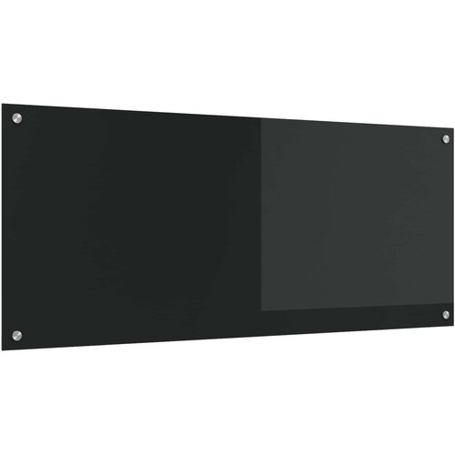  Kuhinjski zid Crna 120 x 50 cm Staklo otporno na udarce Cijene