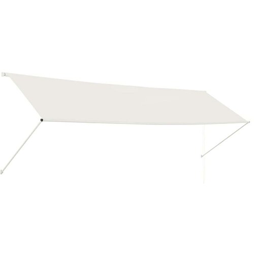  Tenda na uvlačenje 400 x 150 cm krem Slike
