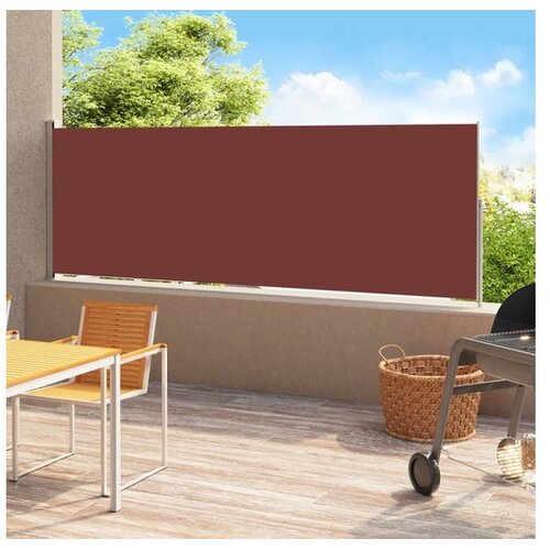  Uvlačiva bočna tenda za terasu 180 x 500 cm smeđa Cene
