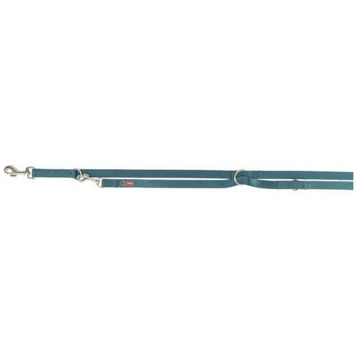 Trixie nastavljiv povodec za pse Premium M-L 2 m/20 mm petrol Cene