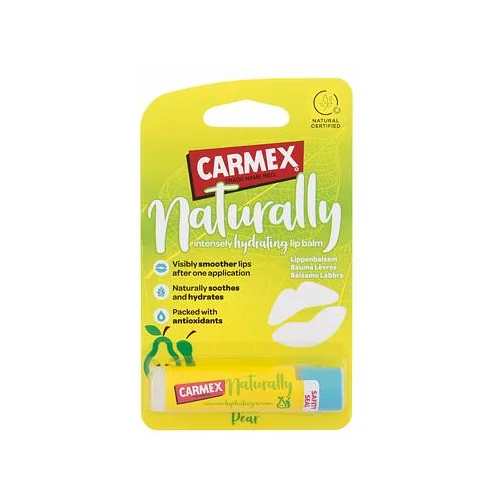 Carmex naturally balzam za intenzivnu hidrataciju usana 4,25 g nijansa pear