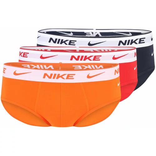 Nike Sportske gaće mornarsko plava / narančasta / crvena / bijela