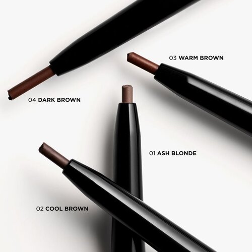 Clarins Wonder Define Eyebrow Pencil svinčnik za obrvi s čopičem odtenek 04 dark brown 0.06 g Slike