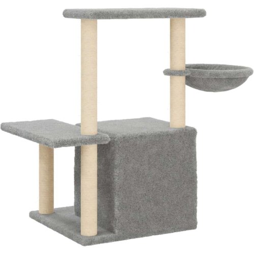 vidaXL Penjalica za mačke sa stupovima za grebanje svjetlosiva 83 cm Cijene