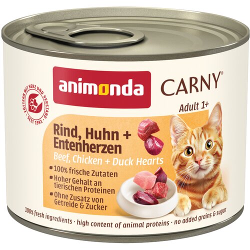  Ekonomično pakiranje animonda Carny Adult 24 x 200 g - Mije&scaron;ano pakiranje II Cijene