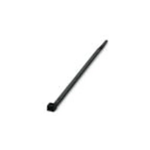 Phoenix Contact Vezice 140 mm Crna s plastičnim jezičkom 3240832 WT-UV HF 3,6X140 BK 100 ST Slike