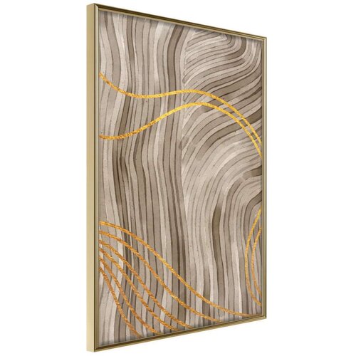  Poster - Golden Path 20x30 Slike
