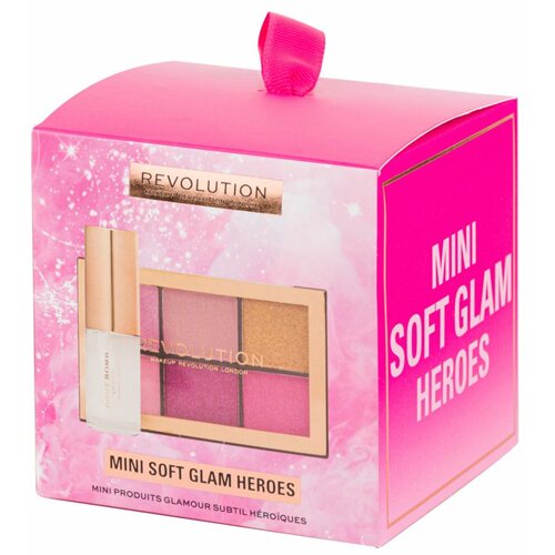 Makeup Revolution Set za šminkanje, Mini Contour & glow, 2 proizvoda Slike