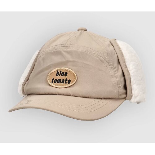 Blue Tomato Fleece Earflip Kapa s &amp;scaron;iltom beige and white Slike