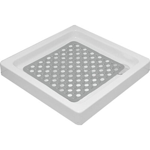 Tendance guma za kadu 50 X 50 Cm sa rupama Pvc siva Cene