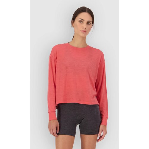 Mons Royale Zephyr Merino Tencel Boxy Funkcijska majica watermelon Slike