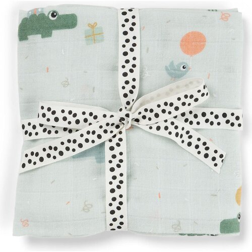 Done By Deer tetra plenica Celebration 120x1020 cm blue Cene