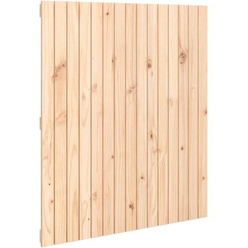Maison Chic stensko posteljno vzglavje - vzglavna omarica - nočna omarica 95,5x3x110 cm trdna borovina, (21705292) Slike