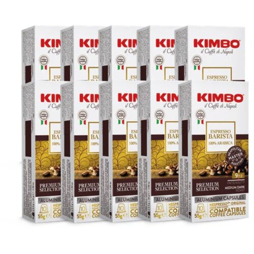 KIMBO Kapsule Nespresso Barista Arabica Alu, 10&amp;times;10 komada Slike
