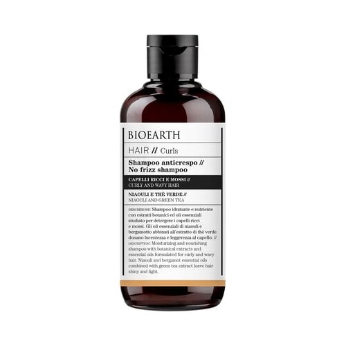 Bioearth &scaron;ampon za kovrdžavu i talasastu kosu, 250 ml Cene