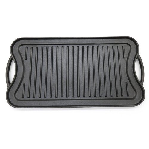 Grill King Cast Iron BBQ dvostrana grill plancha, 51 &amp;times; 27 cm Slike
