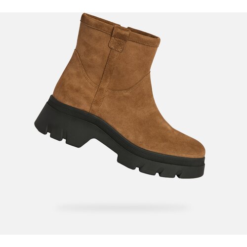 Geox Light Brown Pluette Women&amp;#039;s Ankle Boots - Ladies Slike
