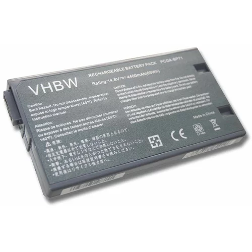 VHBW Baterija za Sony Vaio PCGA-BP1N / PCGA-BP71A, 4400 mAh