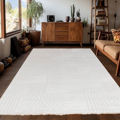 Novel Tkana Preproga Sahara, Krem Barva, 80x150cm Slike