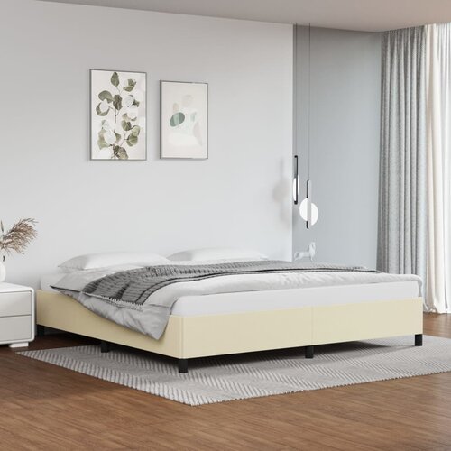  Okvir za krevet krem 200x200 cm od umjetne kože Cene