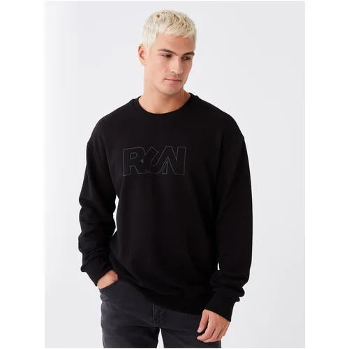 LC Waikiki Men's Crew Neck Long Sleeve Printed Sweatshirt.