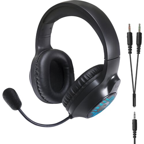  Slušalice sa mikrofonom SPEEDLINK TYRON RGB, PC/PS5/PS4/Xbox Series X/S/Switch/OLED/Lite, black, SL-860016-BK Cene