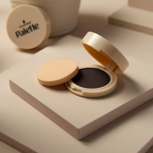 Schwarzkopf Palette Compact Root Retouch korektor za narastek in sive lase s pudrastim učinkom odtenek Brown 3 g Slike