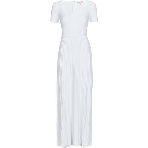 Michael Kors Dolge obleke EMPIRE SCOOP SS MAXI DRS Bela Slike