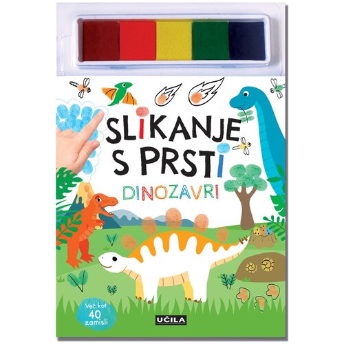 Učila Slikanje s prsti - dinozavri Slike
