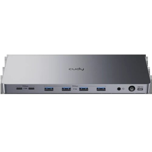 Cudy Docking station CS700 13 in 1 10Gbps USB-C Dual 4K Slike