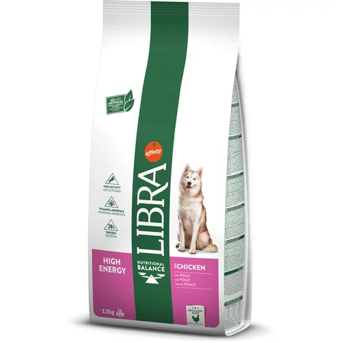 Affinity Libra Libra Dog High Energy piščanec - Varčno pakiranje: 2 x 12 kg