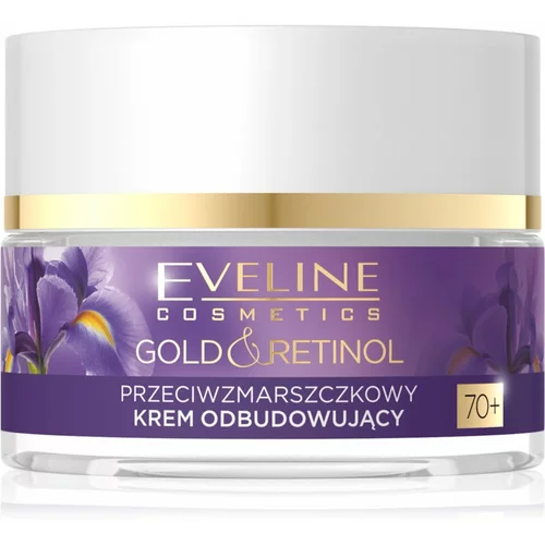 Eveline Cosmetics Gold & Retinol regenerirajuća krema protiv bora 70+ 50 ml