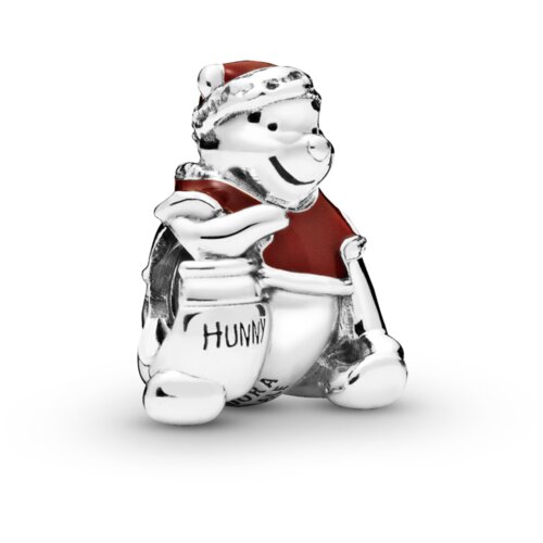 Pandora Disney Winnie the Pooh Honey Pot Christmas privezak 798451C01 Slike