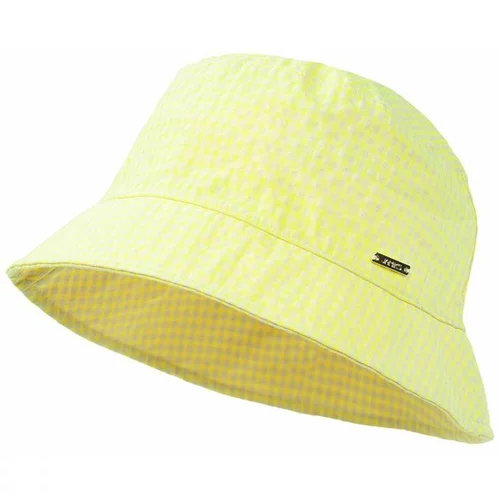 Jamiks Dječji pamučni šešir HAYDEN boja: žuta, pamučni