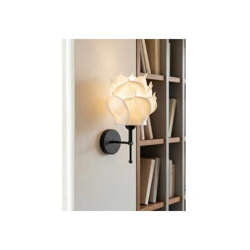 Opviq zidna lampa crno - bela APG0003 Slike