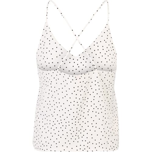 Only Petite Top &amp;#039;ONLLENA MAYA&amp;#039; črna / bela Slike