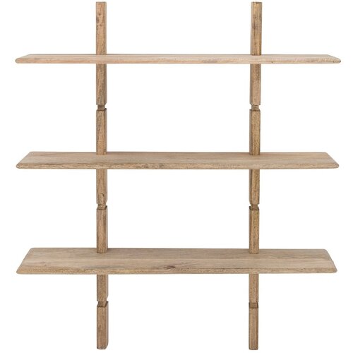 Bloomingville Stenska polica iz masivnega manga v naravni barvi 96x110,5 cm Millian &amp;ndash; Slike