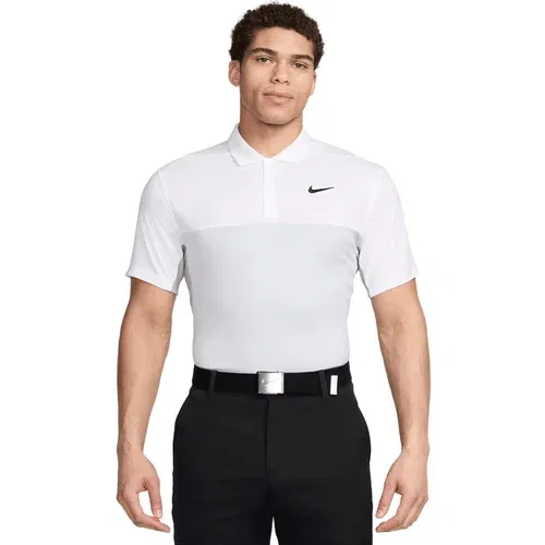 Nike Dri-Fit Victory+ Mens Polo White/Light Smoke Grey/Pure Platinum/Black 2XL