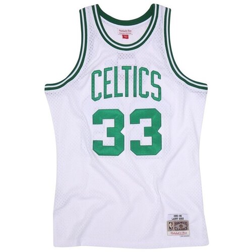 Mitchell And Ness Majice s kratkimi rokavi Nba Boston Celtics Larry Bird Swingman Jersey Bela Cene