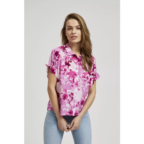 Marisse Women's Shirt L-Ko-4324 D.Pink Cene