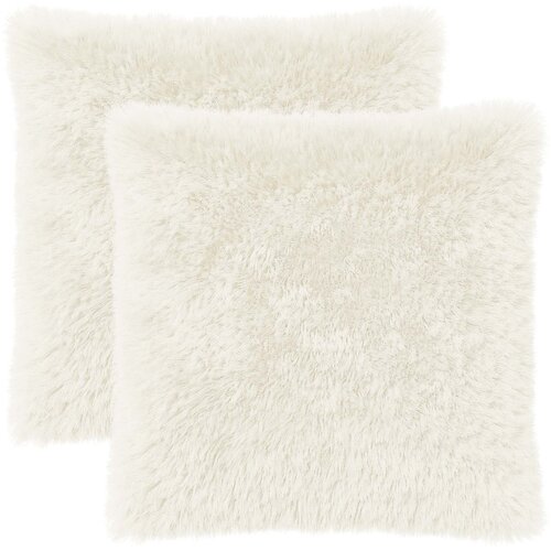  Presvlaka za jastuk 2 pcs HEERLEN Bijela 60 x 60 cm PV flis Cene