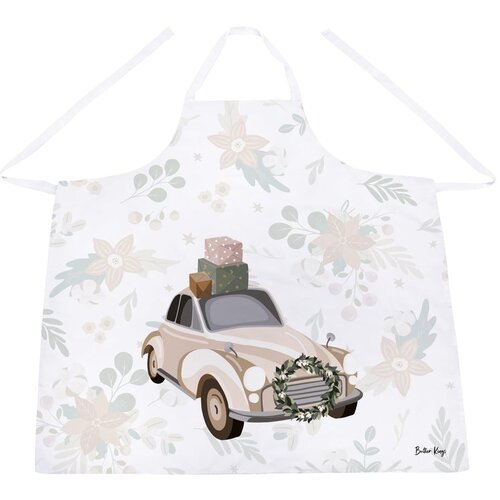 Butter Kings Pamučna pregača s božićnim motivom Festive Car &amp;ndash; Slike