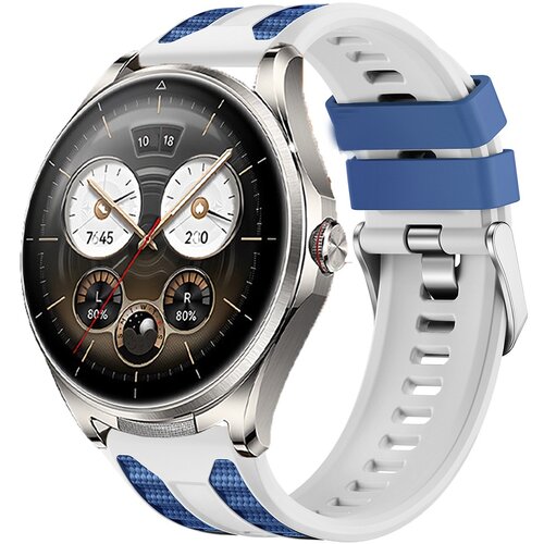 INF Zamenjalni/kompatibilni del – Huawei Watch Buds1/2 pašček 21.9x2.2cm White + Blue, (5000264194) Cene