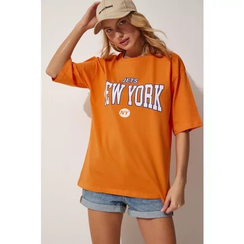 Happiness İstanbul T-Shirt - Orange - Regular fit